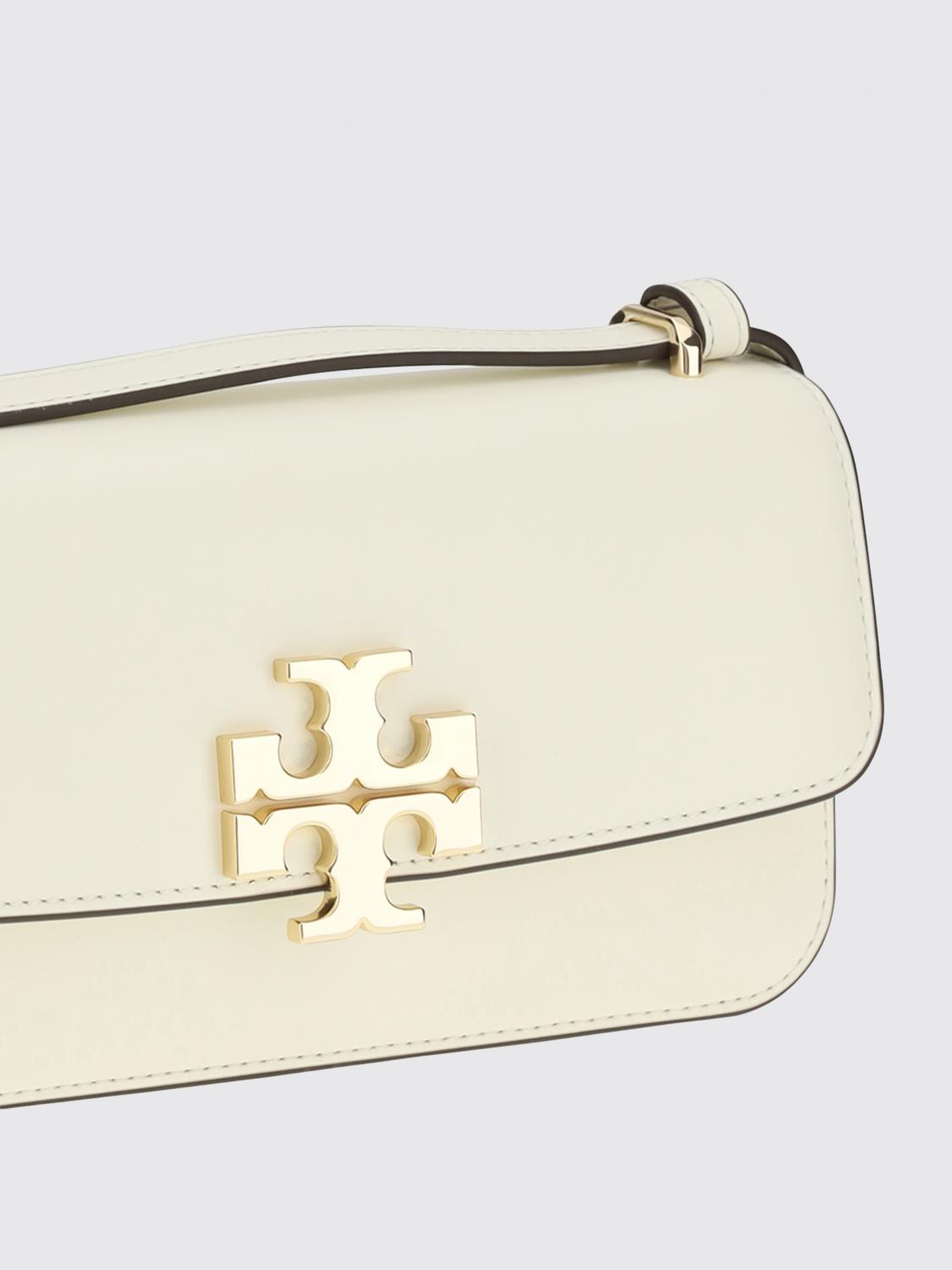TORY BURCH BORSA MINI: Borsa Eleanor Tory Burch in pelle , Bianco - Img 3