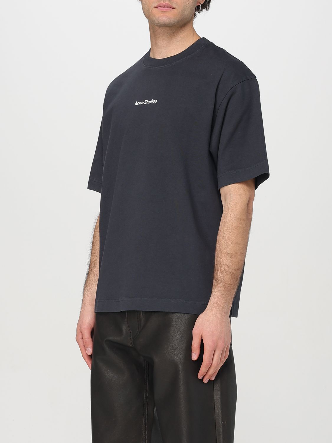 ACNE STUDIOS T-SHIRT: T-shirt men Acne Studios, Black - Img 3