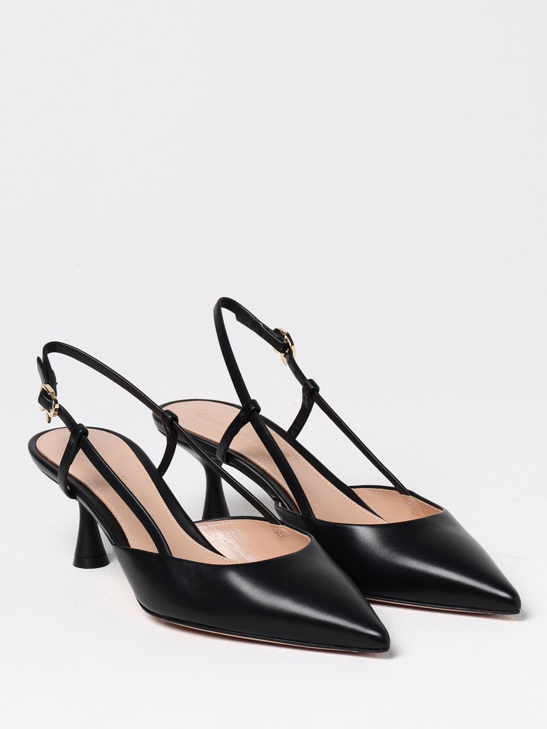 GIANVITO ROSSI HIGH HEEL SHOES: High heel shoes woman Gianvito Rossi, Black - Img 2