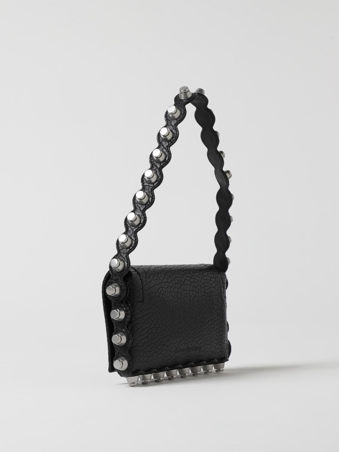 ALEXANDER WANG MINI BOLSO: Bolso de hombro mujer Alexander Wang, Negro - Img 3