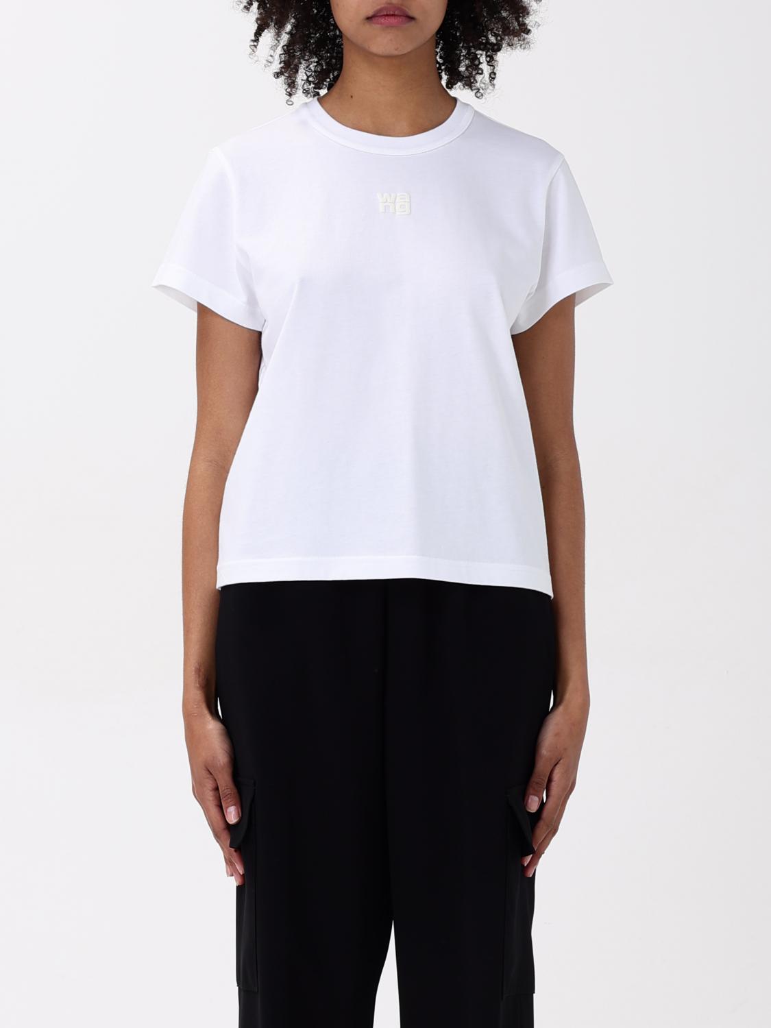 ALEXANDER WANG T-SHIRT: T-shirt woman Alexander Wang, White - Img 1