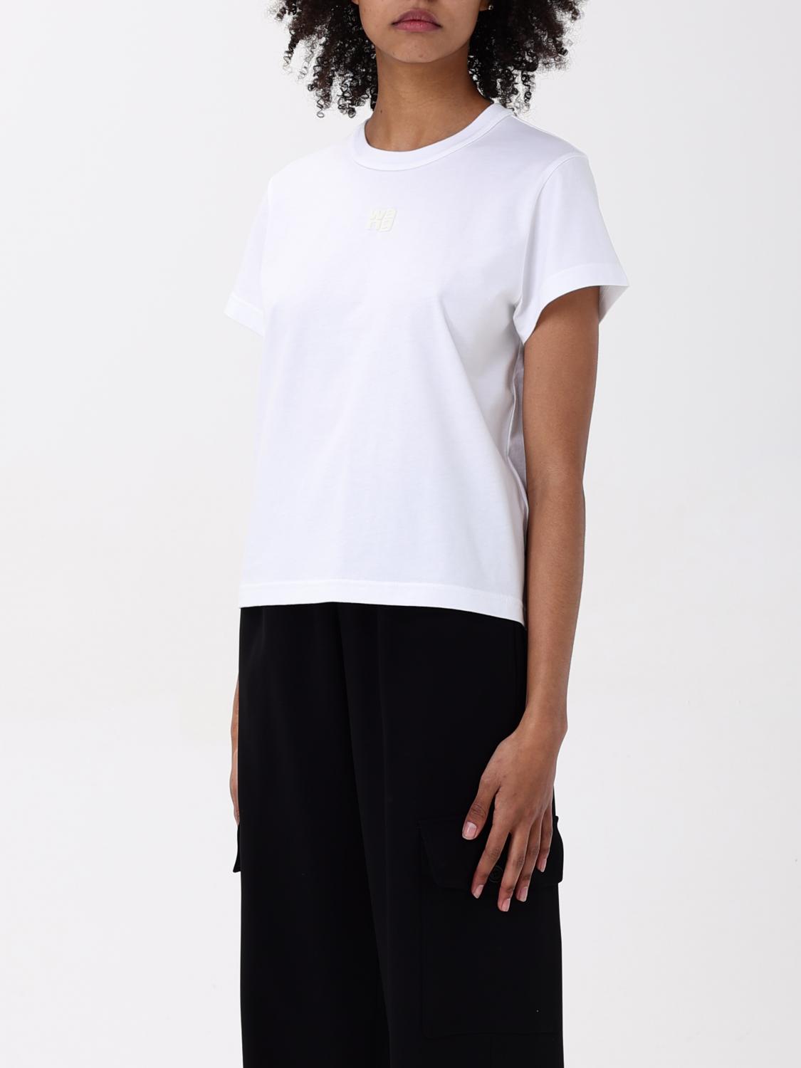 ALEXANDER WANG T-SHIRT: T-shirt woman Alexander Wang, White - Img 3