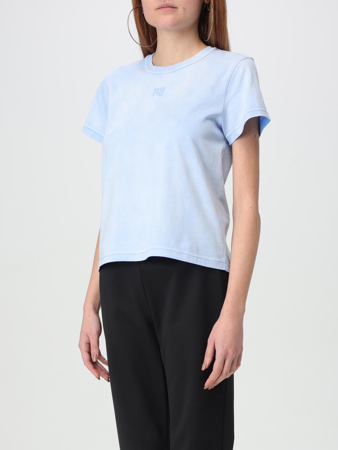 ALEXANDER WANG T-SHIRT: T-shirt woman Alexander Wang, Blue - Img 3