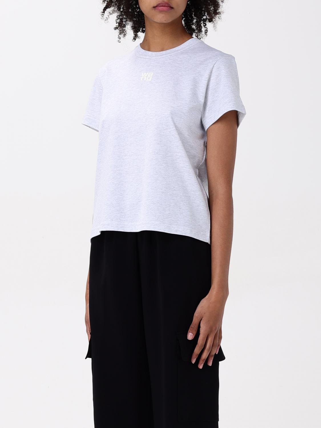 ALEXANDER WANG T-SHIRT: T-shirt femme Alexander Wang, Gris - Img 3