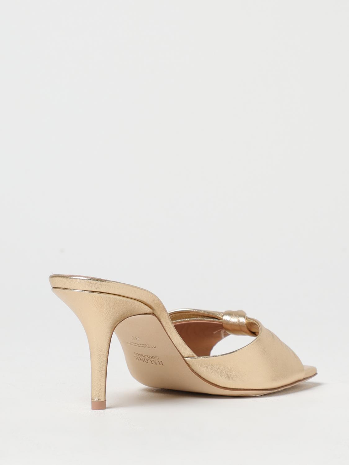 MALONE SOULIERS HEELED SANDALS: Heeled sandals woman Malone Souliers, Gold - Img 3