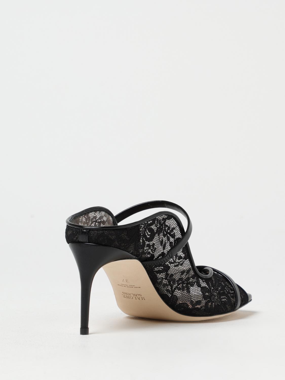 MALONE SOULIERS HEELED SANDALS: Heeled sandals woman Malone Souliers, Black - Img 3