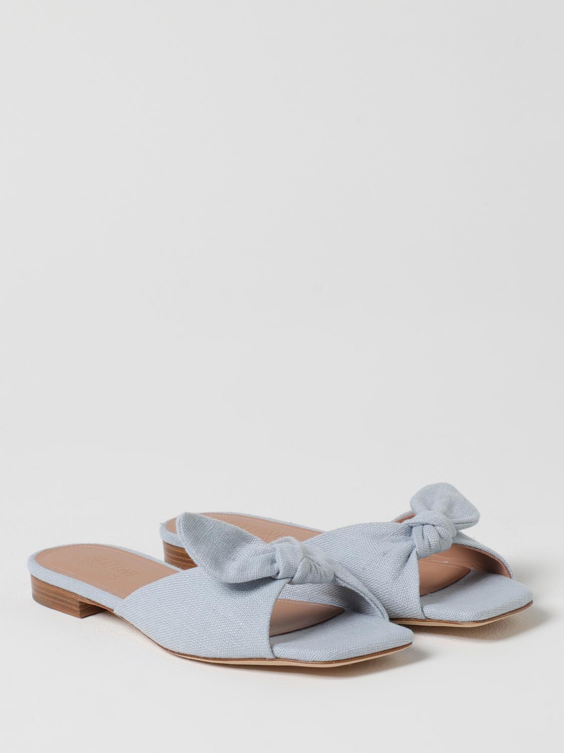 MALONE SOULIERS FLAT SANDALS: Ballet flats woman Malone Souliers, Blue - Img 2