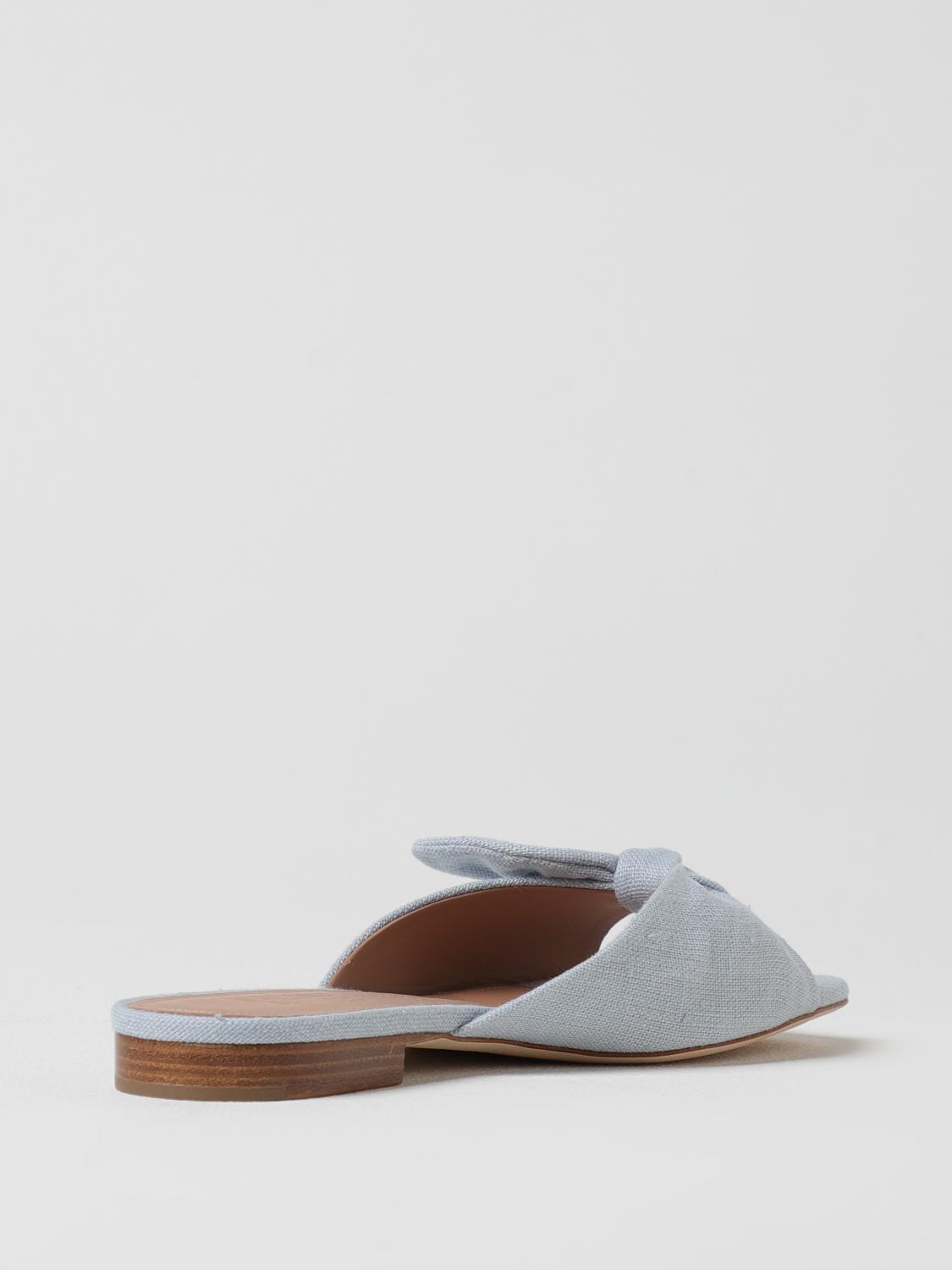 MALONE SOULIERS FLAT SANDALS: Ballet flats woman Malone Souliers, Blue - Img 3