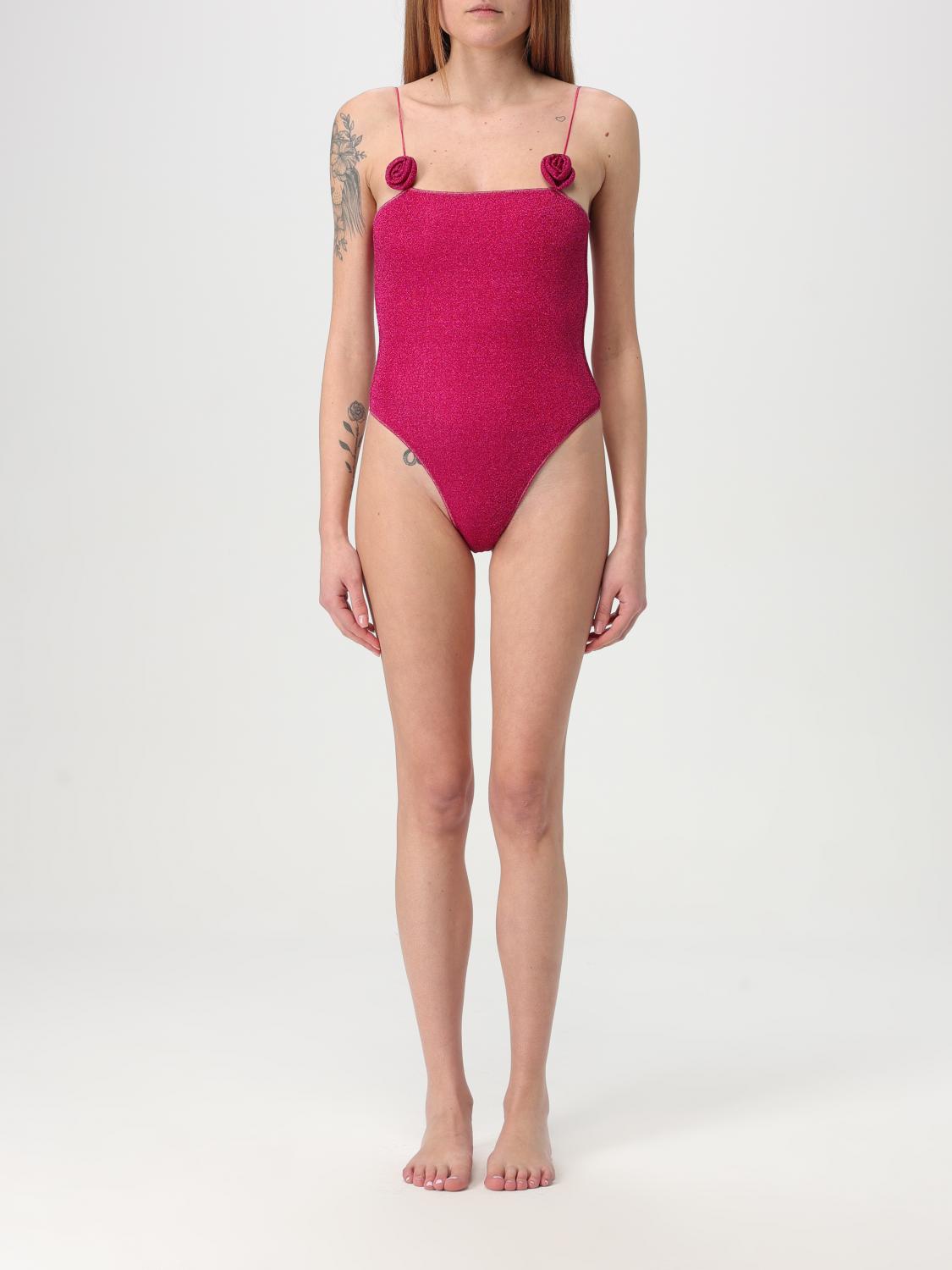 OSÉREE SWIMSUIT: Swimsuit woman OsÉree, Fuchsia - Img 1