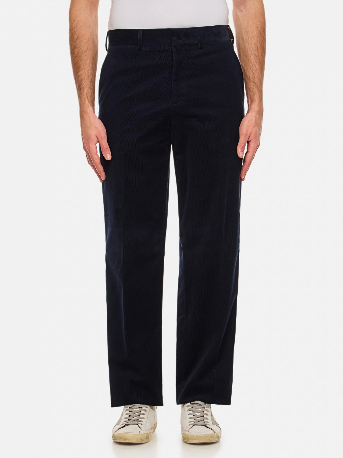 FENDI PANTS: Pants men Fendi, Blue - Img 1