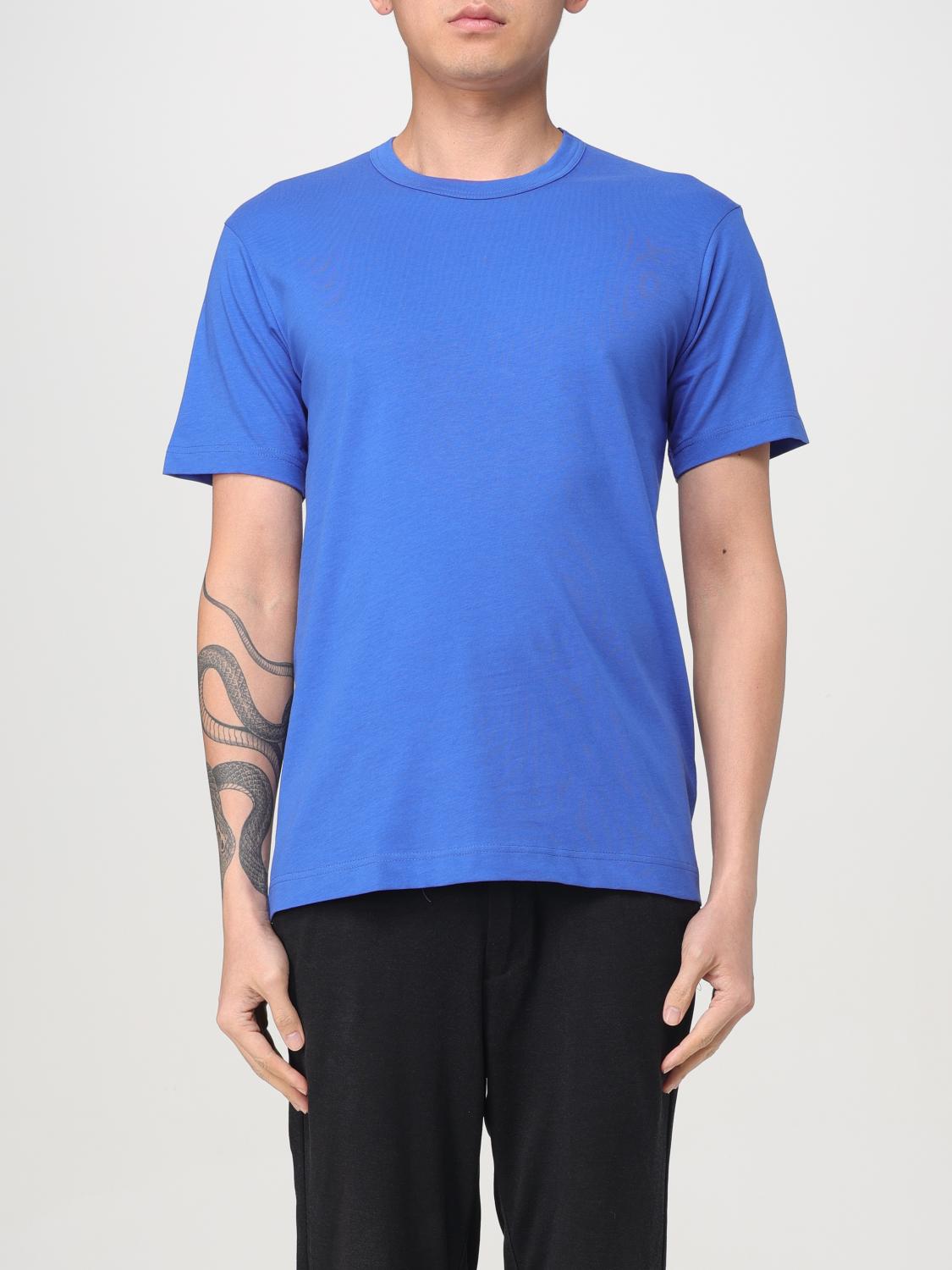 COMME DES GARÇONS SHIRT T-SHIRT: T-shirt men Comme Des GarÇons Shirt, Blue - Img 1