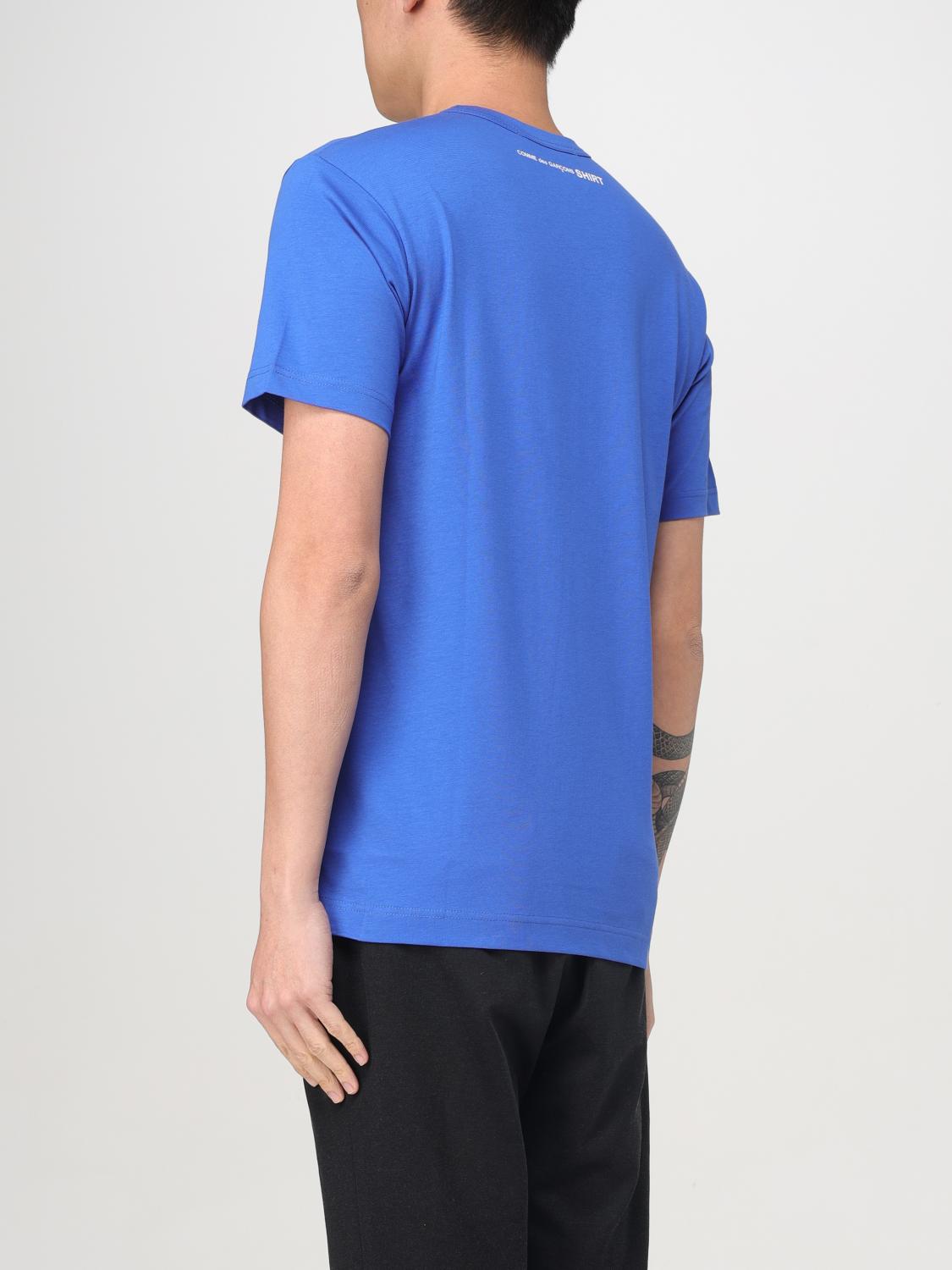 COMME DES GARÇONS SHIRT T-SHIRT: T-shirt men Comme Des GarÇons Shirt, Blue - Img 2