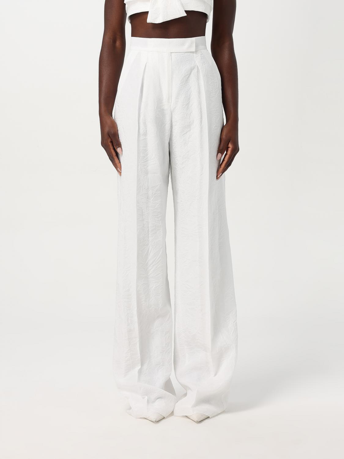 'S MAX MARA PANTS: Pants woman 's Max Mara, White - Img 1