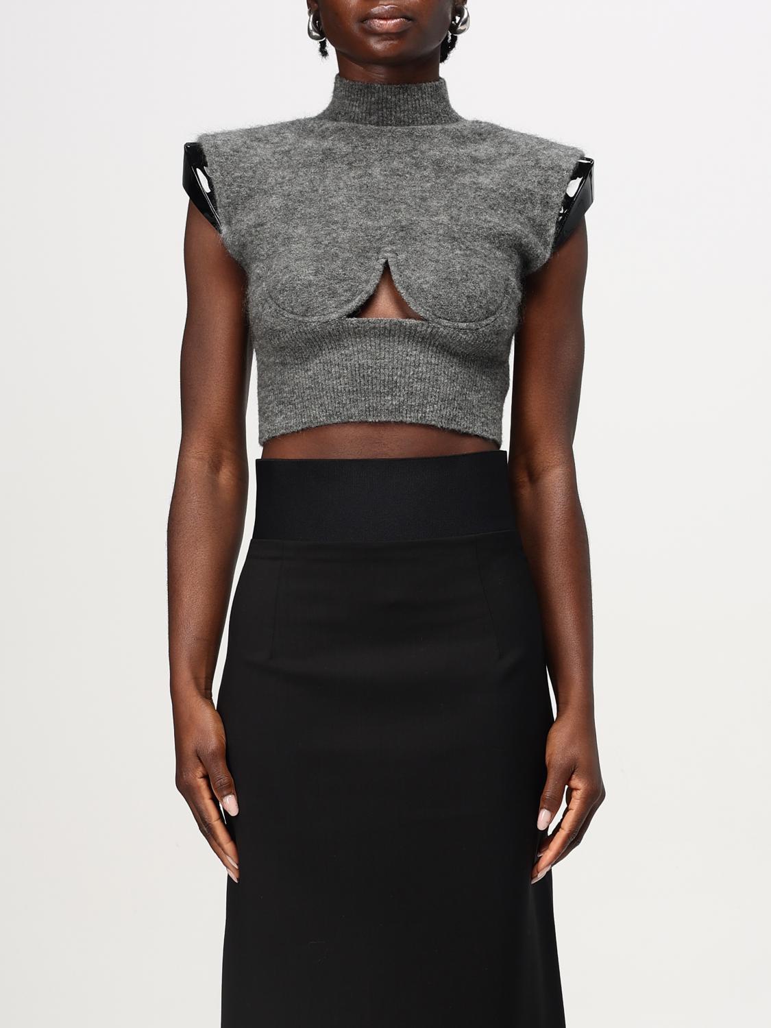 SPORTMAX TOP: Top woman Sportmax, Grey - Img 1