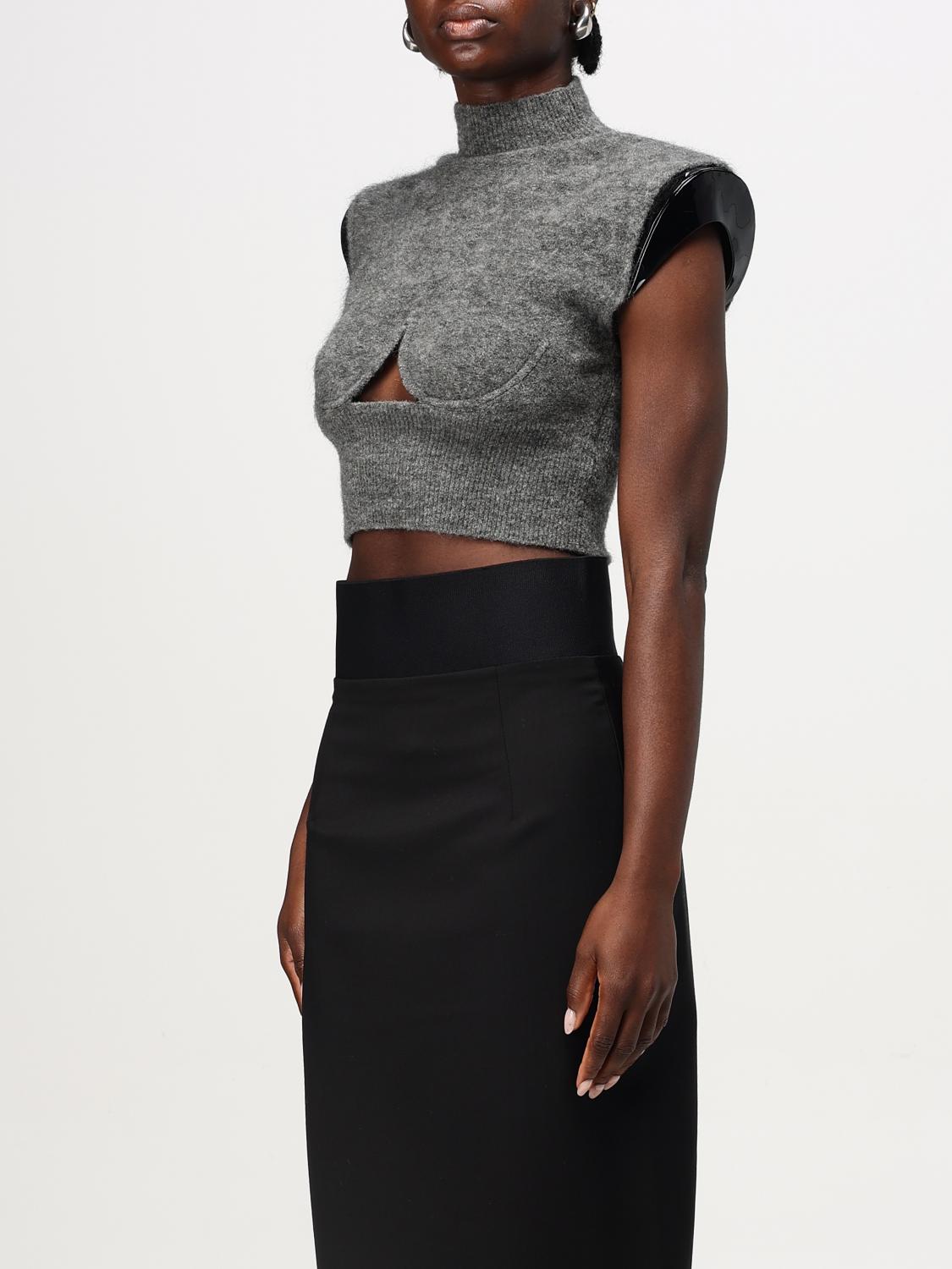 SPORTMAX TOP: Top woman Sportmax, Grey - Img 4