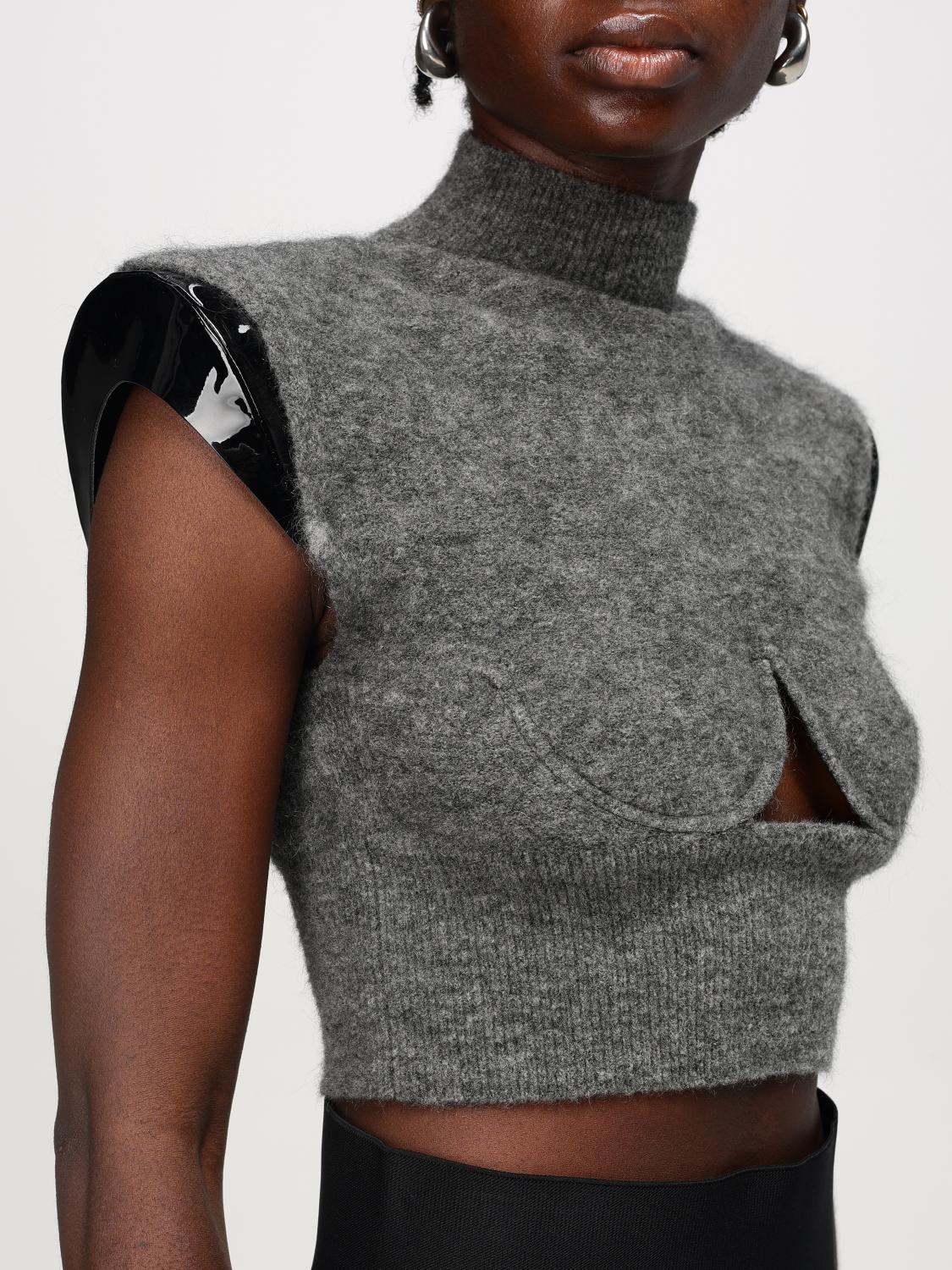 SPORTMAX TOP: Top woman Sportmax, Grey - Img 5