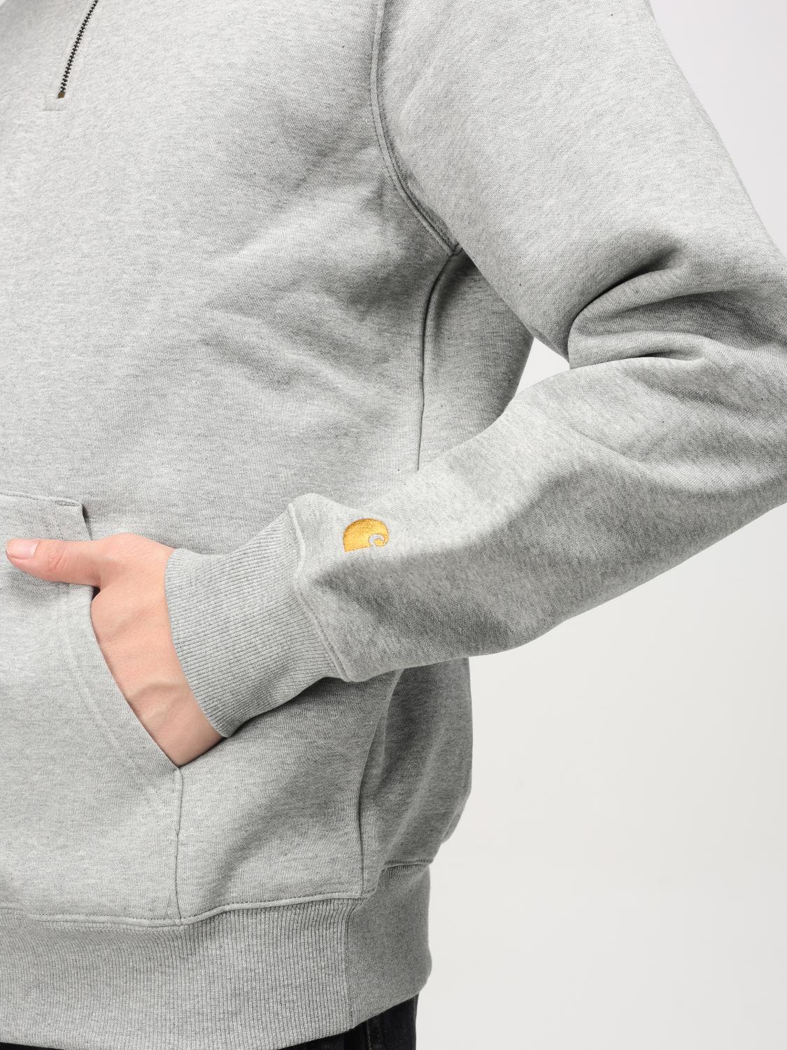 CARHARTT WIP SUDADERA: Sudadera hombre Carhartt Wip, Gris - Img 4