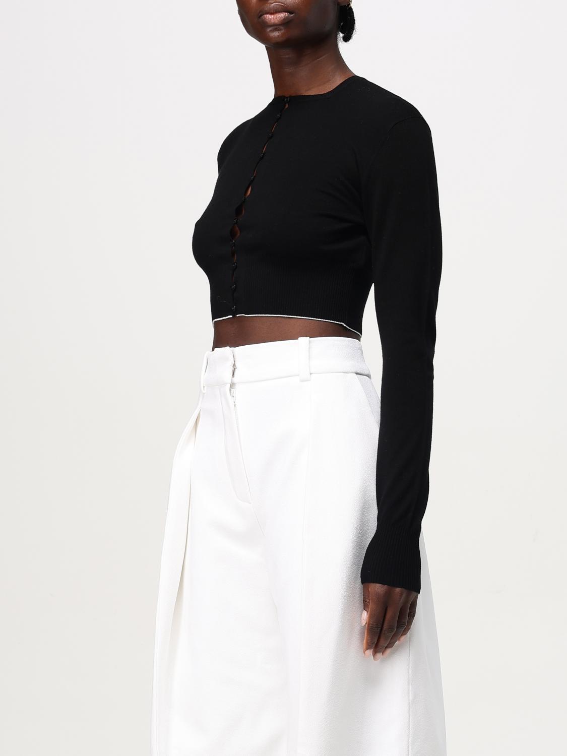 JACQUEMUS MAGLIA: Cardigan Jacquemus in lana , Nero - Img 4