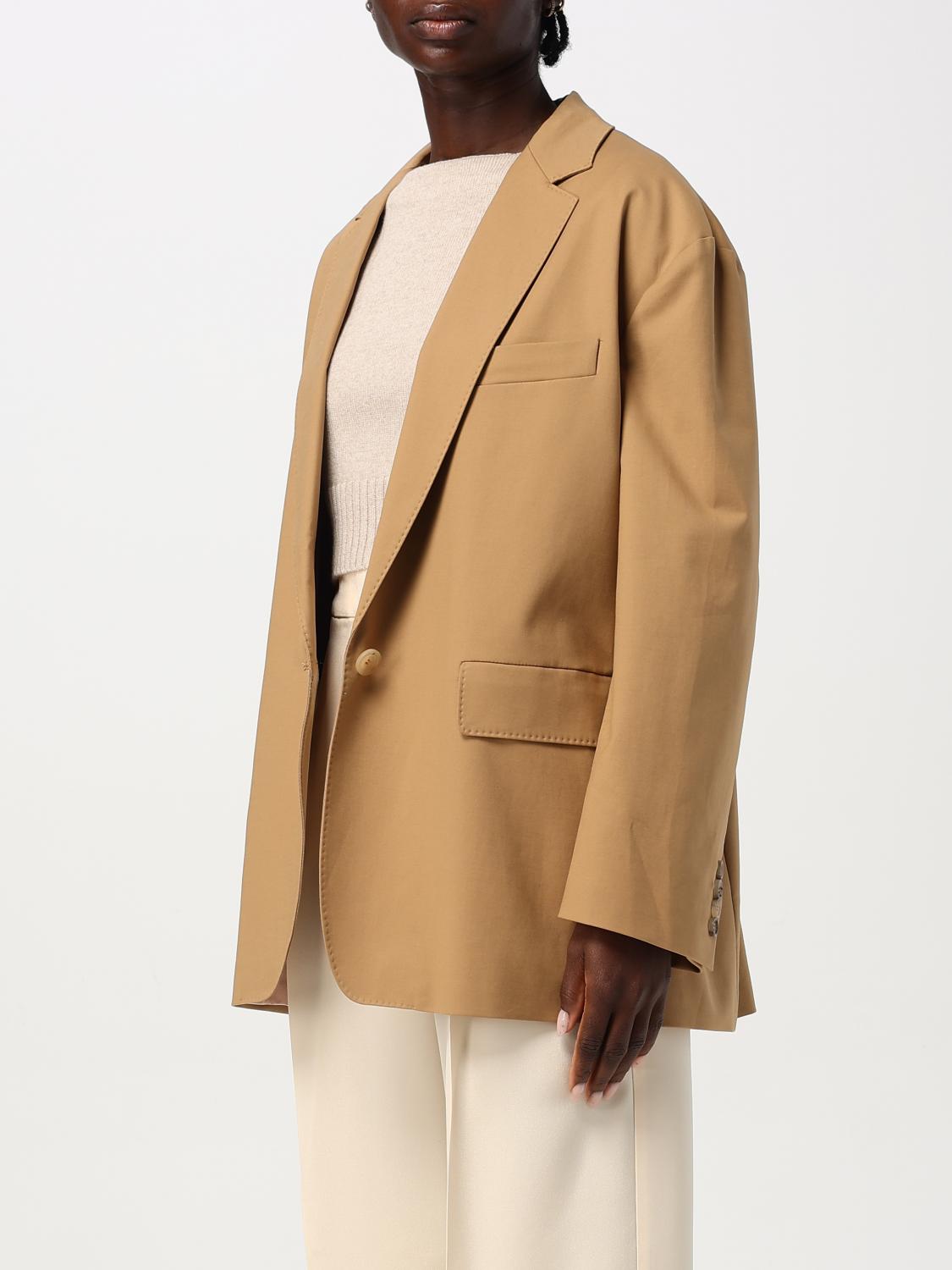 MAX MARA BLAZER: Blazer woman Max Mara, Beige - Img 4