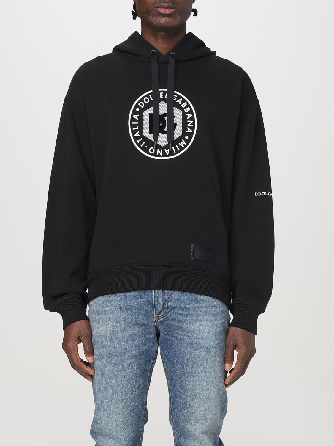 DOLCE & GABBANA SWEATSHIRT: Pull homme Dolce & Gabbana, Noir - Img 1