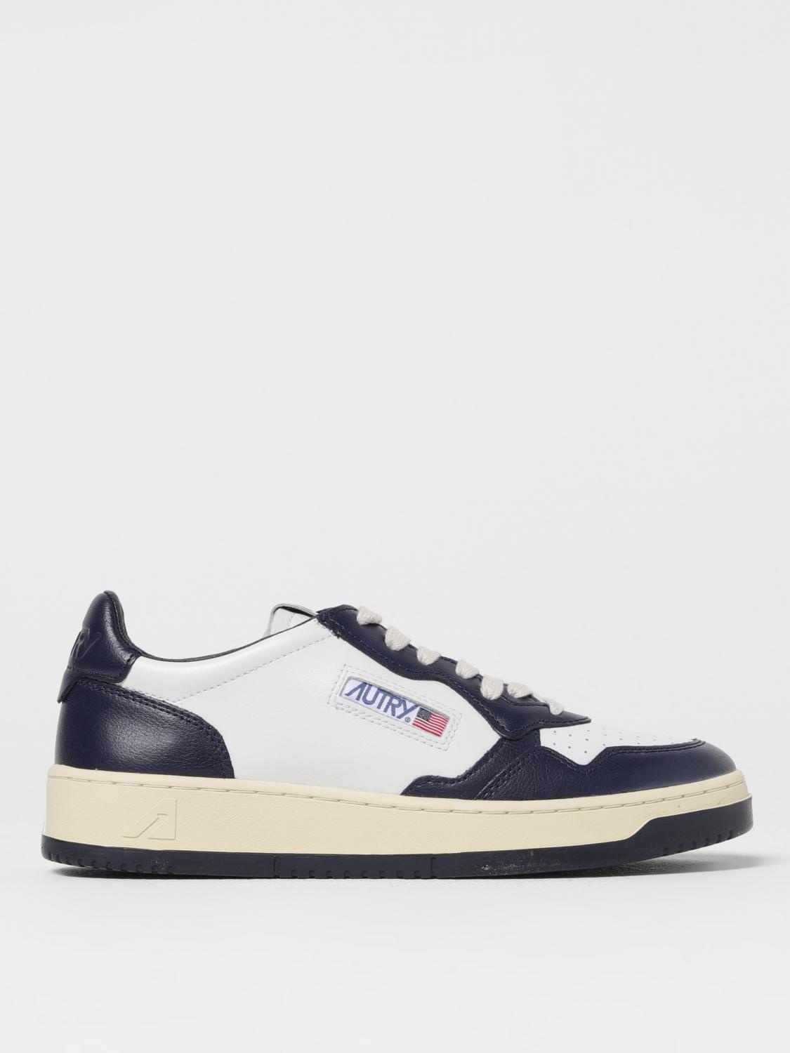 AUTRY SNEAKERS: Sneakers Medalist Autry in pelle, Bianco - Img 1