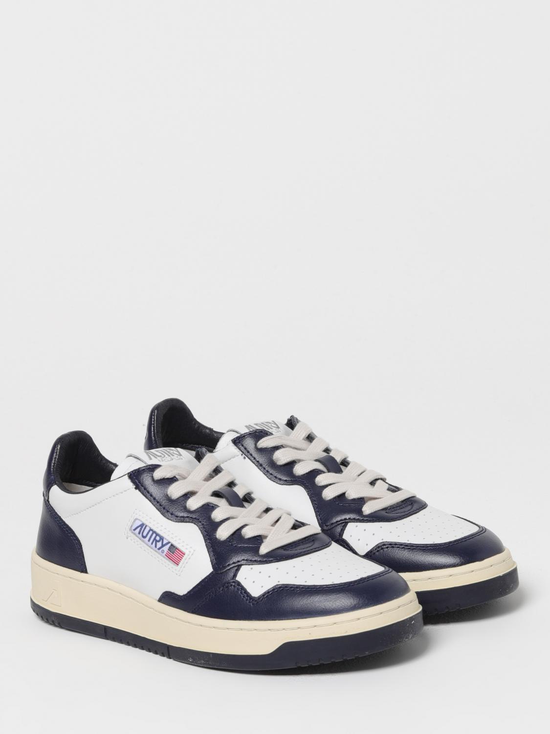 AUTRY SNEAKERS: Sneakers Medalist Autry in pelle, Bianco - Img 2