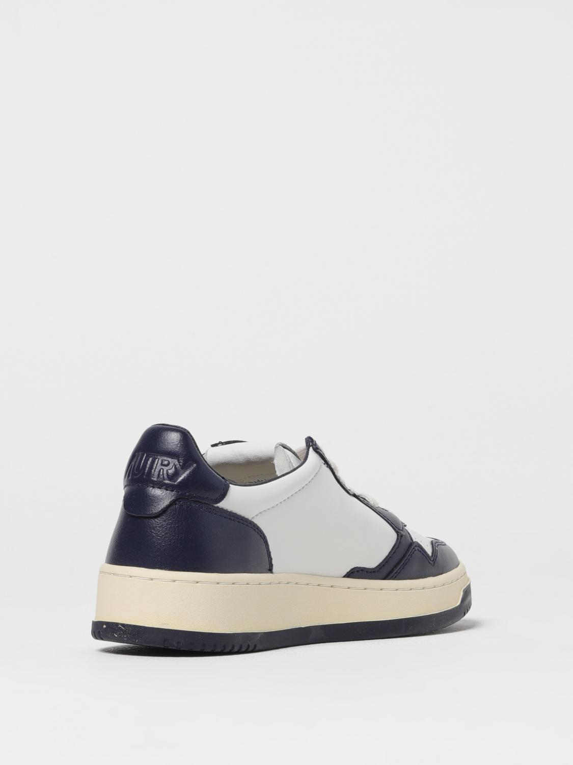 AUTRY SNEAKERS: Sneakers Medalist Autry in pelle, Bianco - Img 3