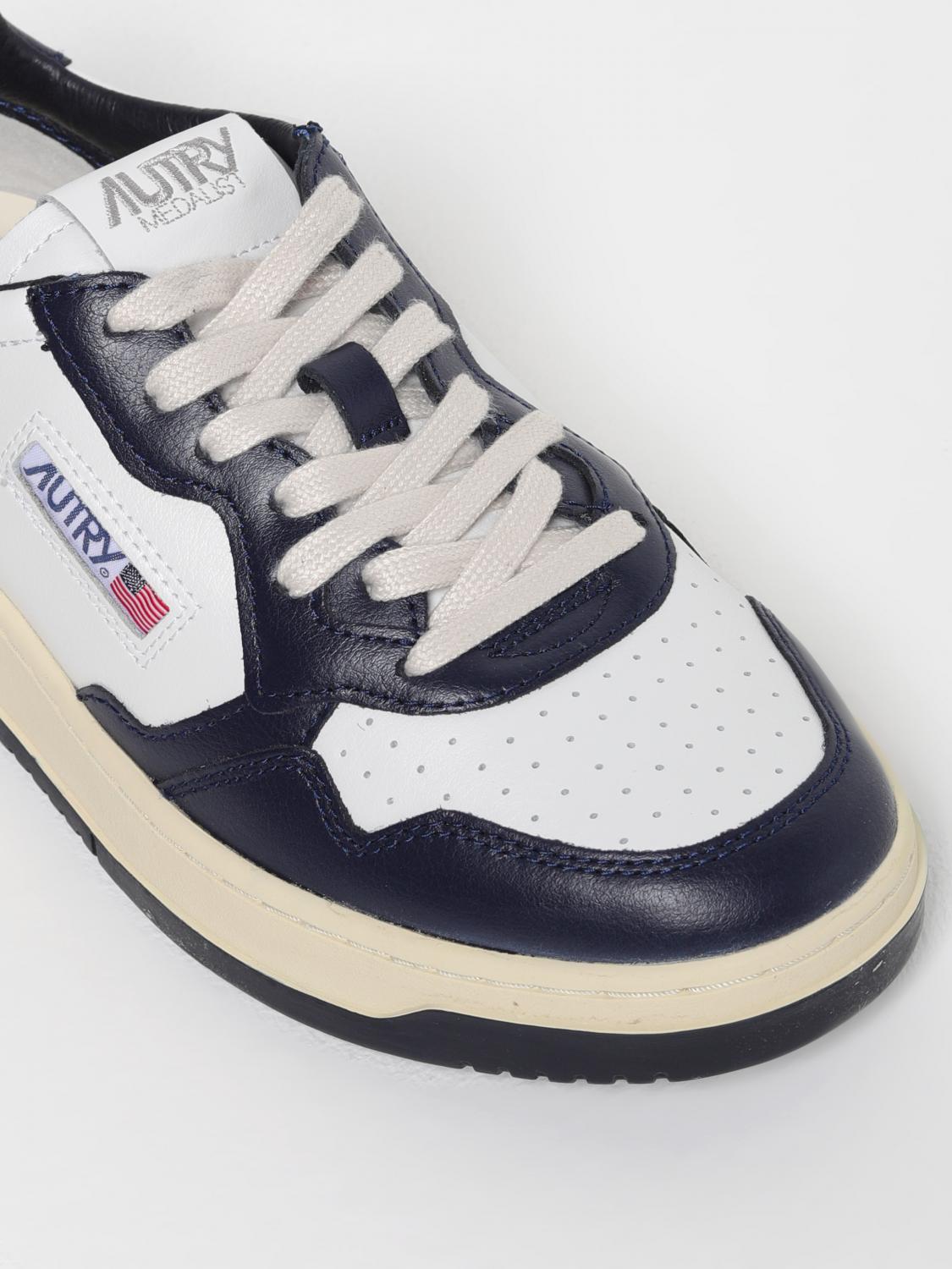 AUTRY SNEAKERS: Sneakers Medalist Autry in pelle, Bianco - Img 4