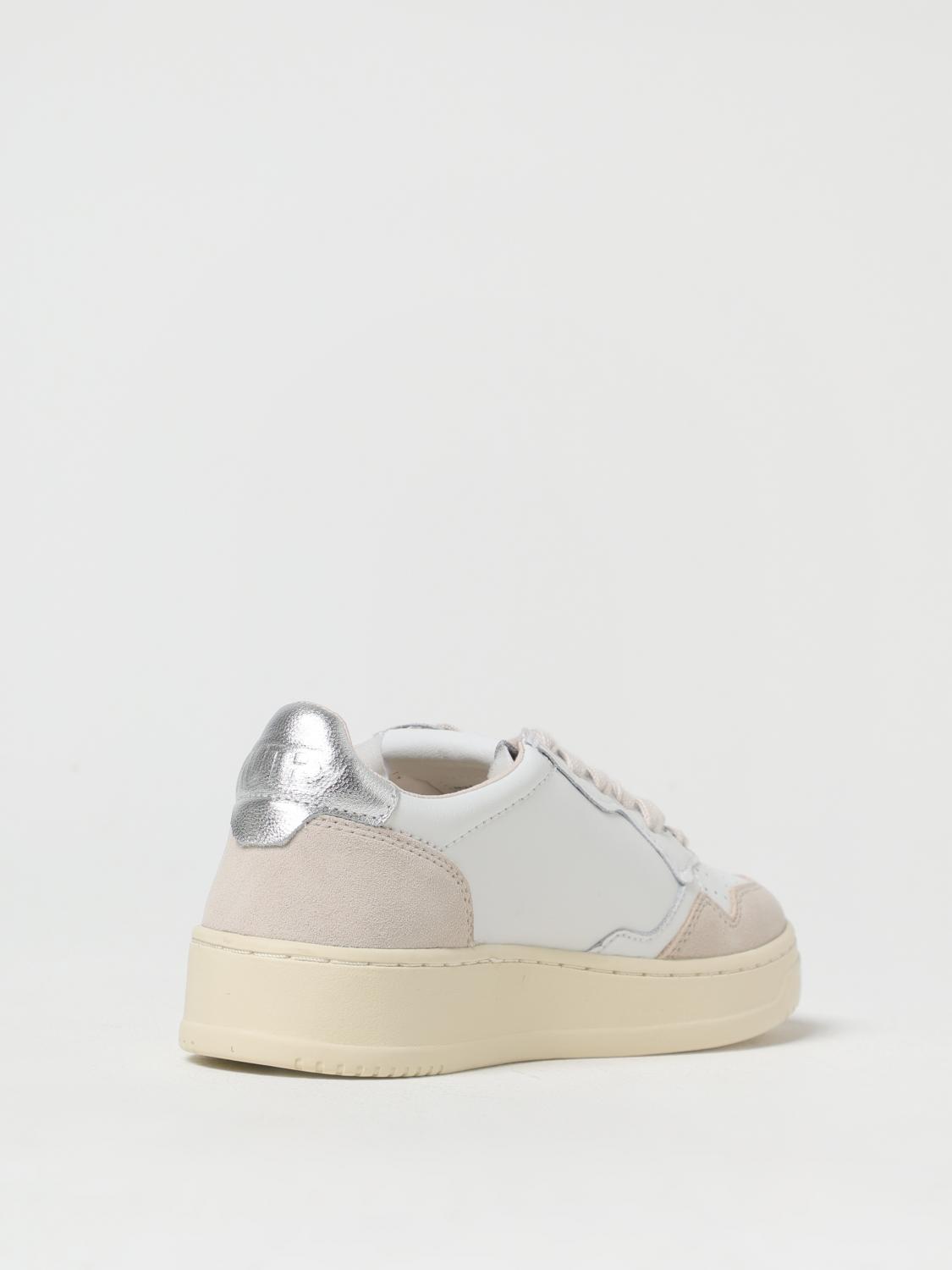 AUTRY SNEAKERS: Sneakers Medalist Autry in pelle , Bianco - Img 3