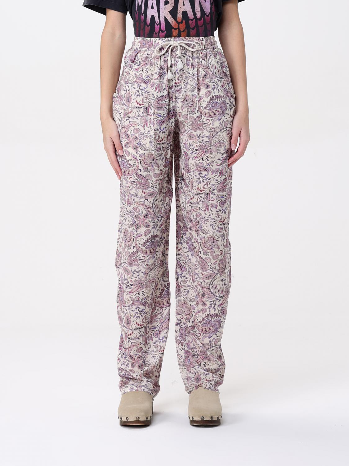 ISABEL MARANT ETOILE PANTS: Pants woman Isabel Marant Etoile, Ecru - Img 1