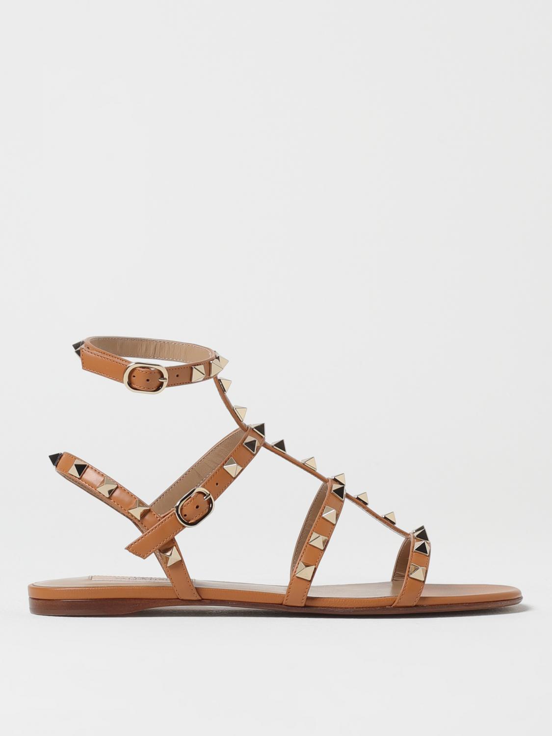 VALENTINO GARAVANI FLAT SANDALS: Shoes woman Valentino Garavani, Blush Pink - Img 1