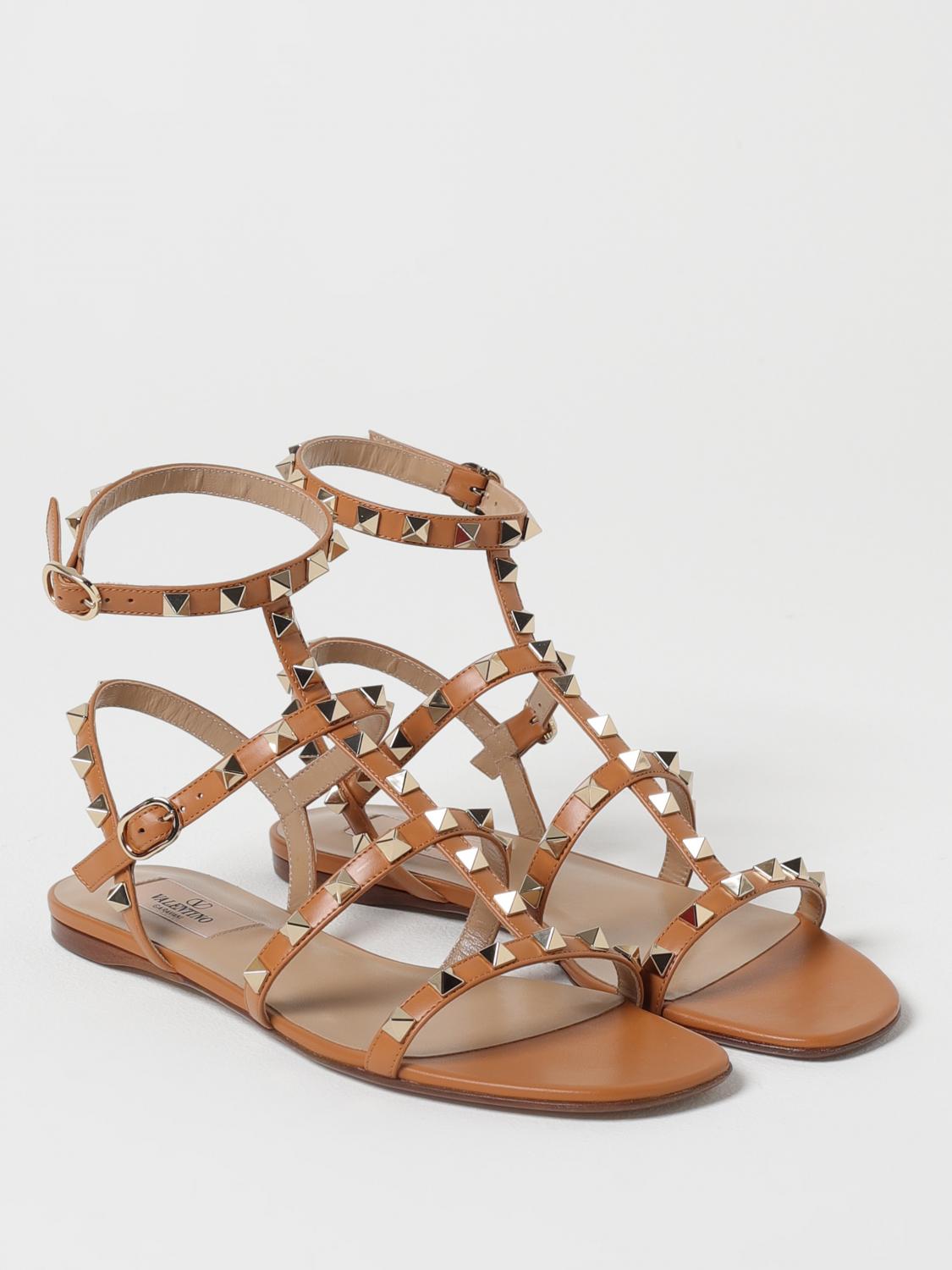 VALENTINO GARAVANI FLAT SANDALS: Shoes woman Valentino Garavani, Blush Pink - Img 2