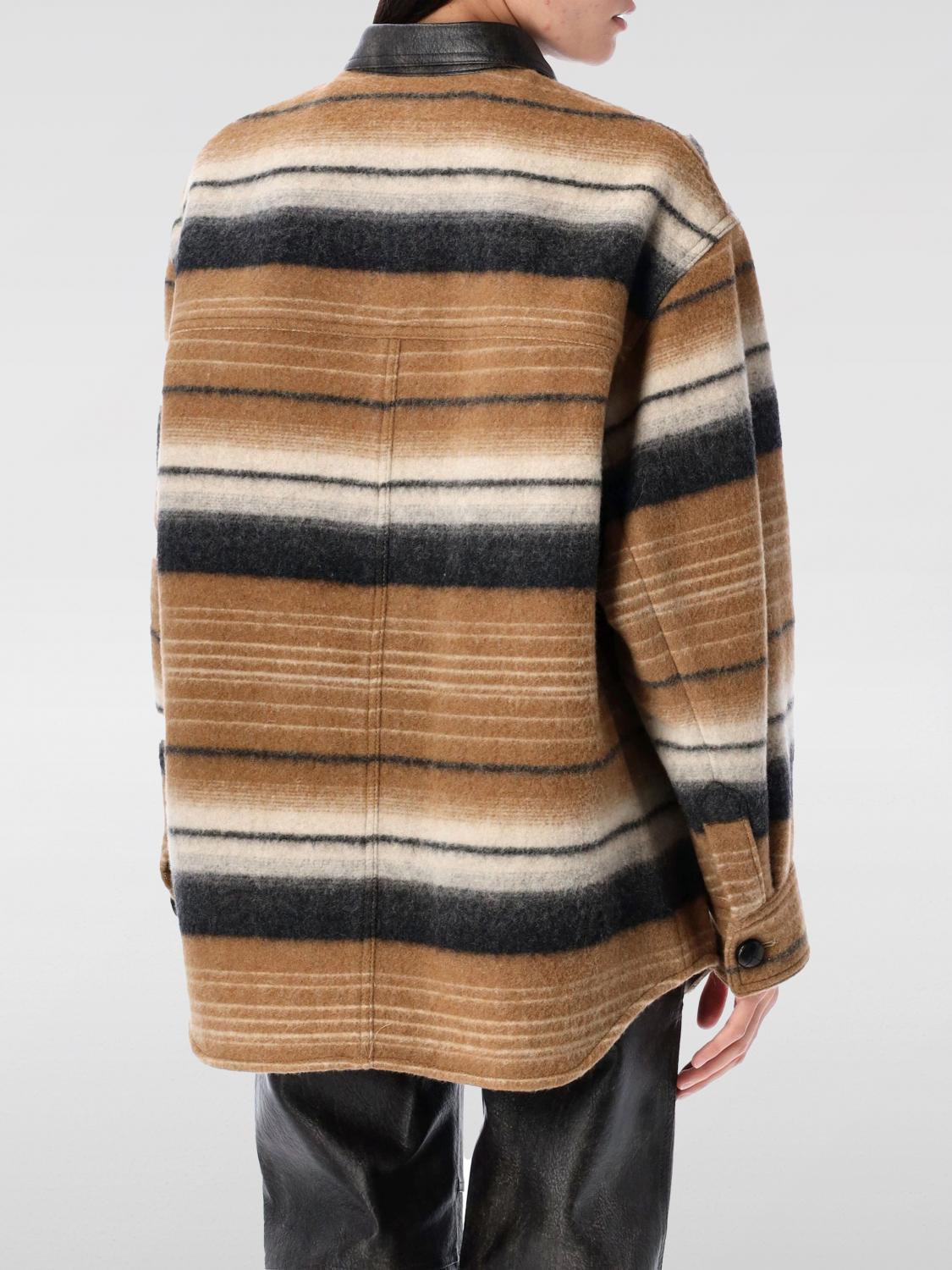 ISABEL MARANT ETOILE JACKE: Hemdbluse damen Isabel Marant Etoile, Camel - Img 2