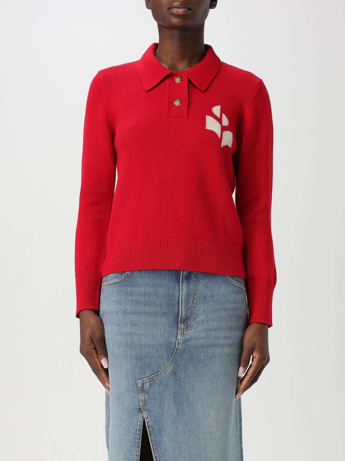 ISABEL MARANT ETOILE MAGLIA: Maglia donna Isabel Marant Etoile, Rosso - Img 1