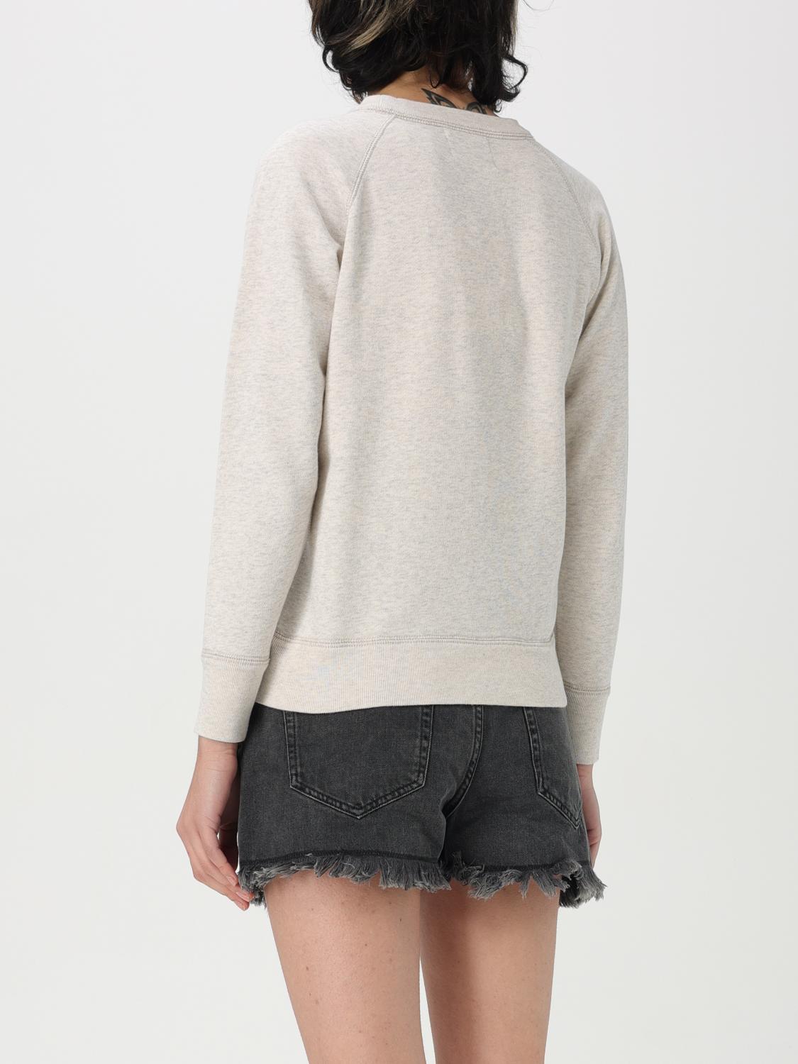 ISABEL MARANT ETOILE SWEATSHIRT: Sweatshirt woman Isabel Marant Etoile, Ecru - Img 2