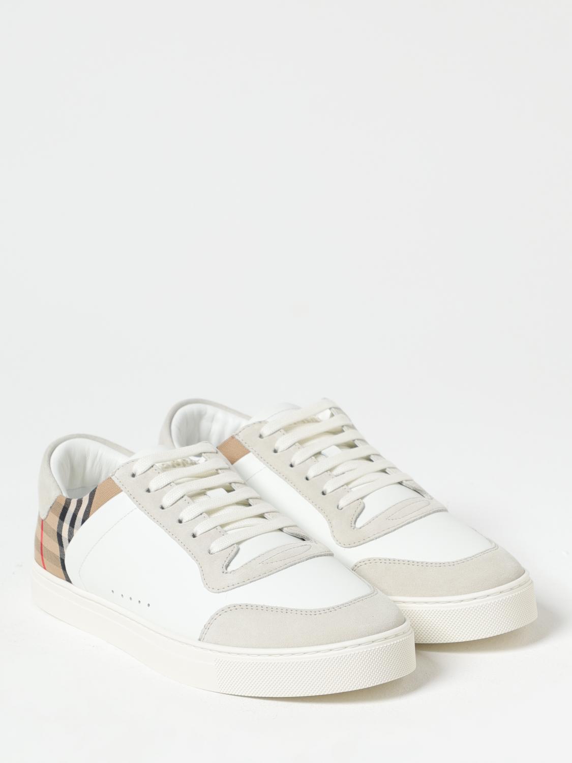 BURBERRY SNEAKERS: Sneakers men Burberry, White - Img 2