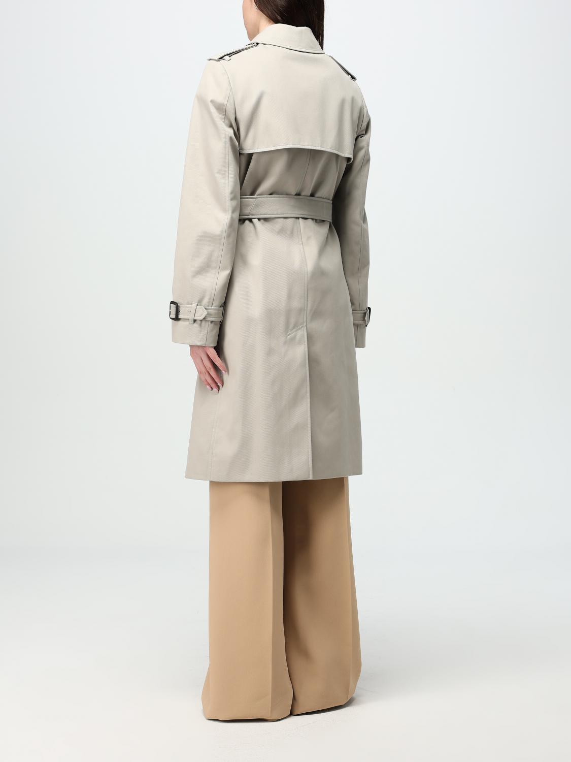 BURBERRY COAT: Coat woman Burberry, Beige - Img 3