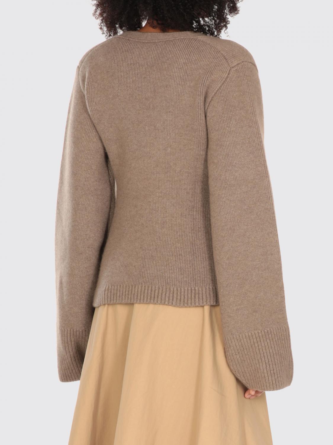 KHAITE CARDIGAN: Pull femme Khaite, Taupe - Img 3