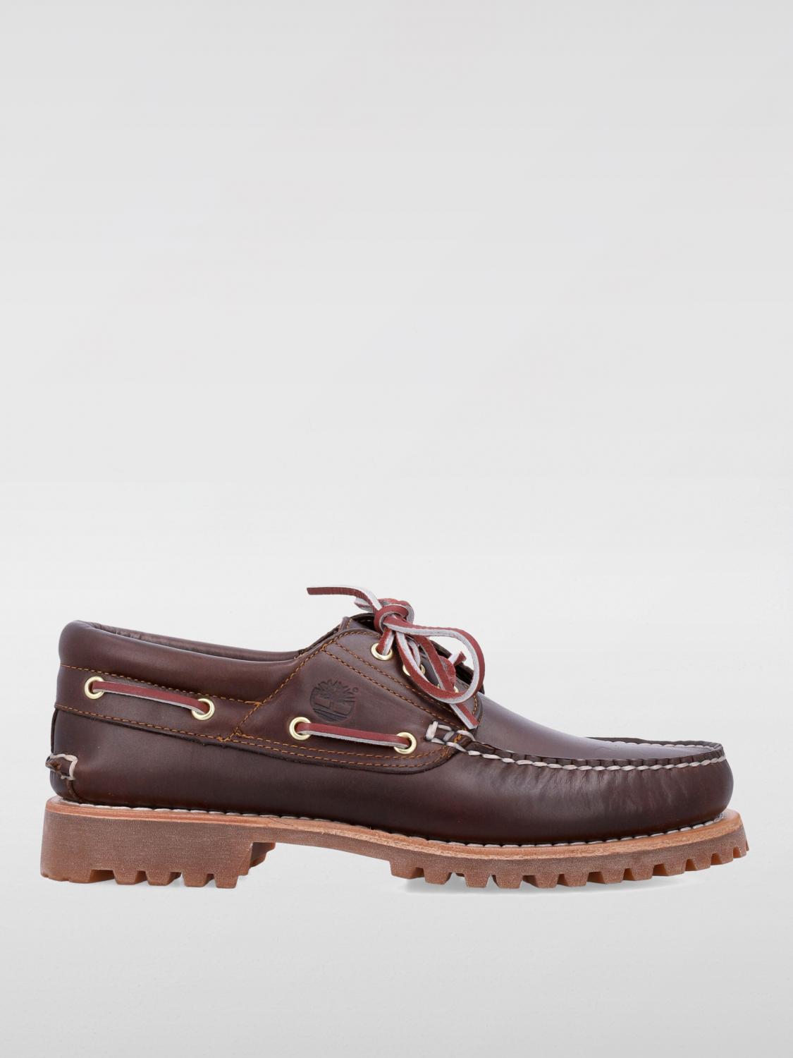 TIMBERLAND FLAT SHOES: Flat shoes woman Timberland, Brown - Img 1