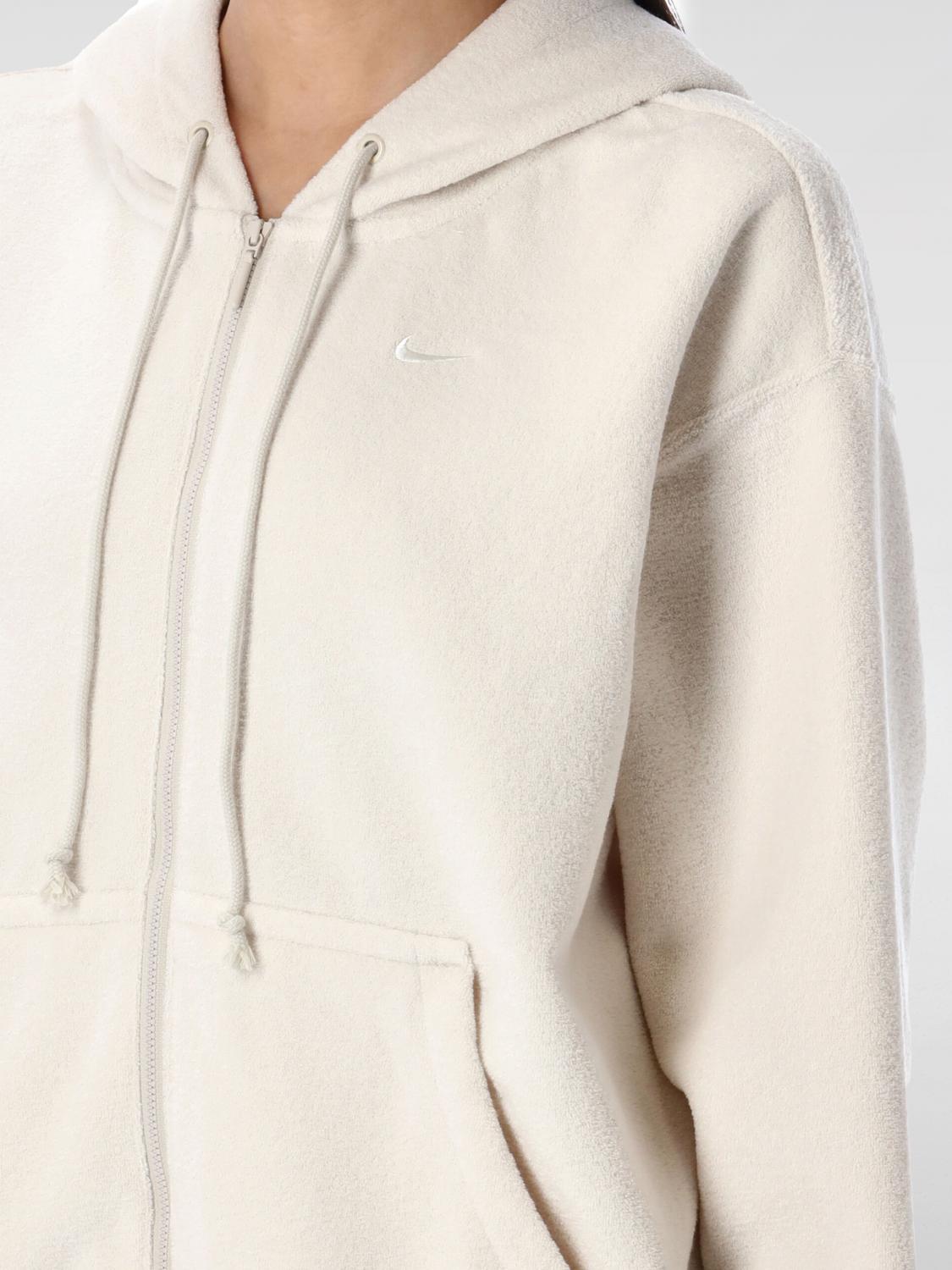 NIKE SWEATSHIRT: Sweatshirt damen Nike, Yellow Cream - Img 3