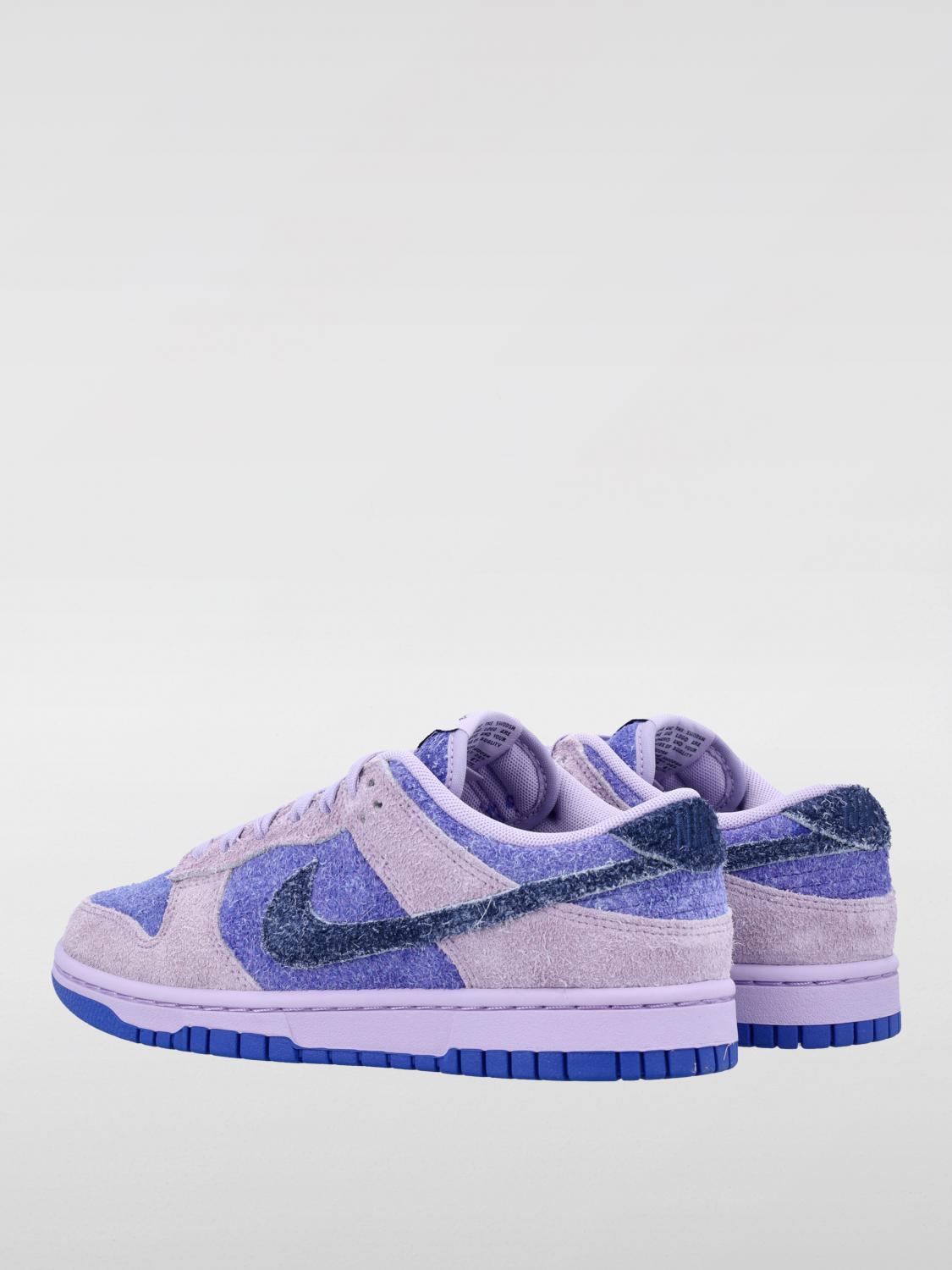 NIKE SNEAKERS: Sneakers Dunk Low SE Nike in camoscio , Blue - Img 3