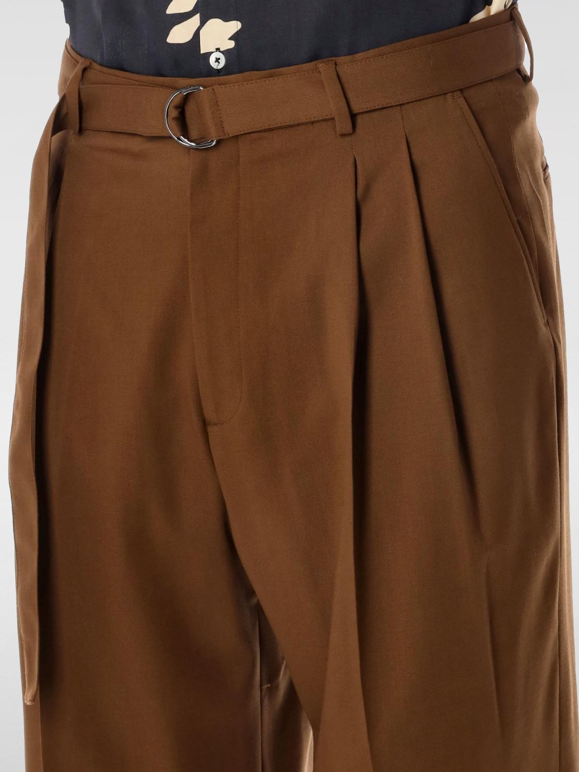 CMMN SWDN PANTS: Pants men Cmmn Swdn, Brown - Img 3