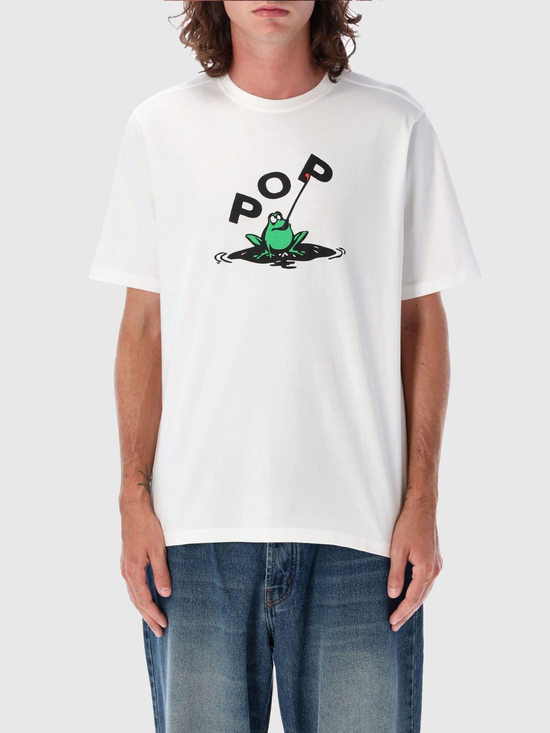 POP TRADING COMPANY T-SHIRT: T-shirt men Pop Trading Company, White - Img 1