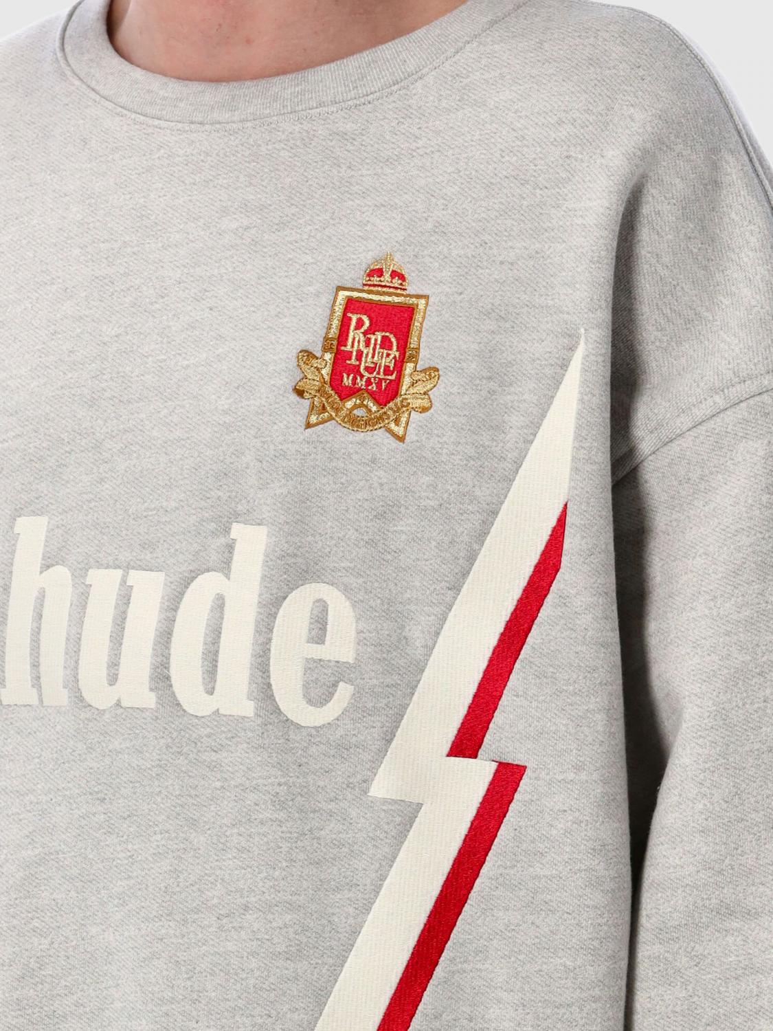 RHUDE SUDADERA: Sudadera hombre Rhude, Gris - Img 3