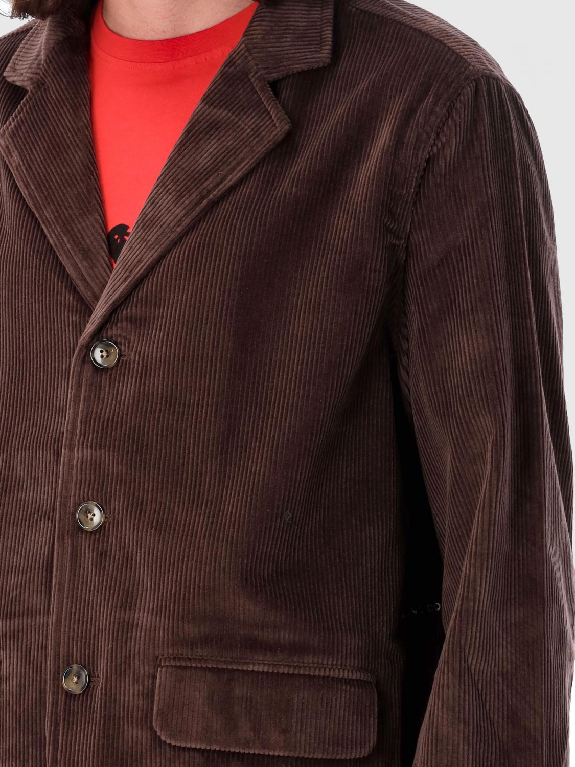 POP TRADING COMPANY BLAZER: Pop Trading Company men's blazer, Brown - Img 3