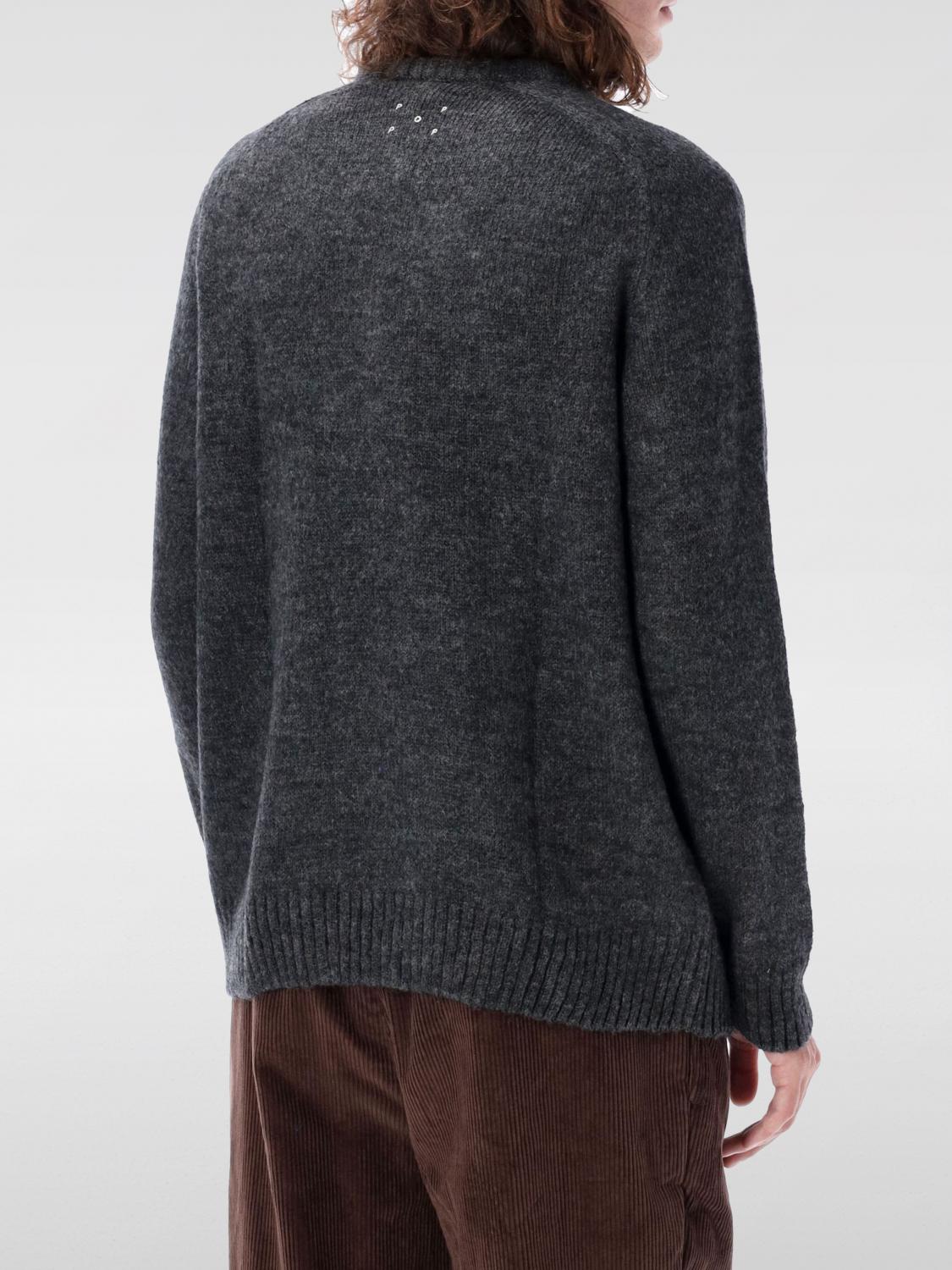 POP TRADING COMPANY SWEATER: Sweater men Pop Trading Company, Grey - Img 2