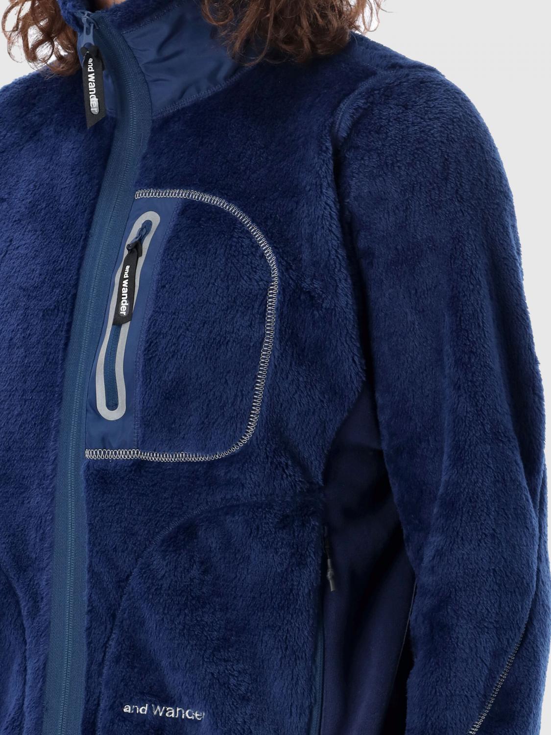 AND WANDER JACKET: Jacket men And Wander, Blue - Img 3