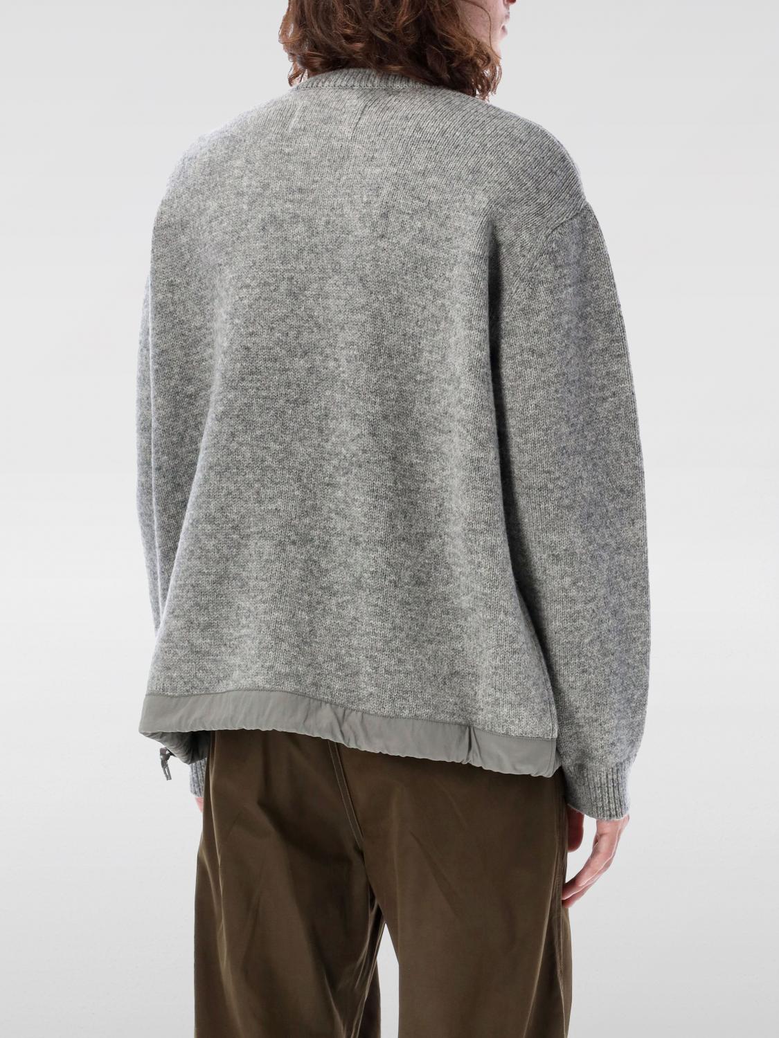 AND WANDER PULLOVER: Pullover herren And Wander, Grau - Img 2