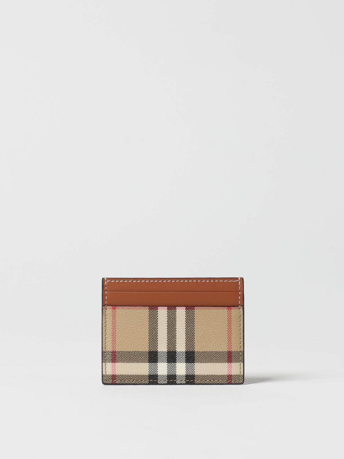 BURBERRY WALLET: Wallet woman Burberry, Beige - Img 2