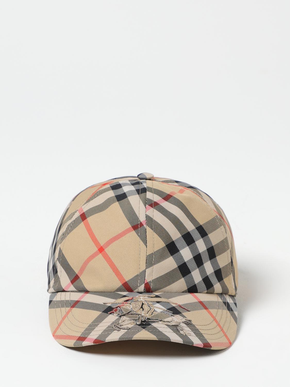 BURBERRY HAT: Hat men Burberry, Sand - Img 3